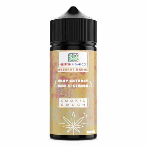 British Hemp Co. CBD E-Liquid Dessert Range - 100ml - 5 Flavours - 2 Strengths 10 buy hemp oil and hemp extract cbd oil for sale