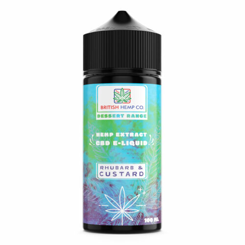 British Hemp Co. CBD E-Liquid Dessert Range - 100ml - 5 Flavours - 2 Strengths 9 buy hemp oil and hemp extract cbd oil for sale