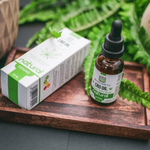 British Hemp Co Natural CBD Oil