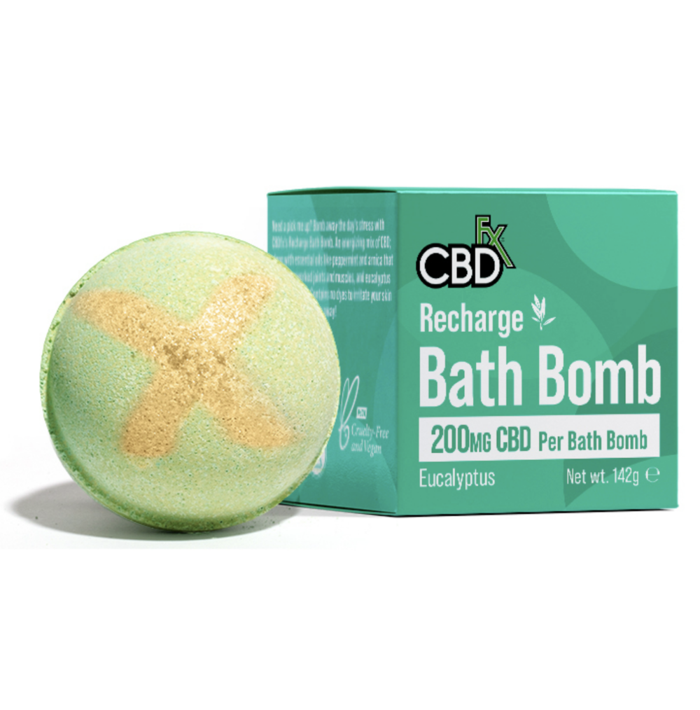 CBDfx Recharge Bath Bomb