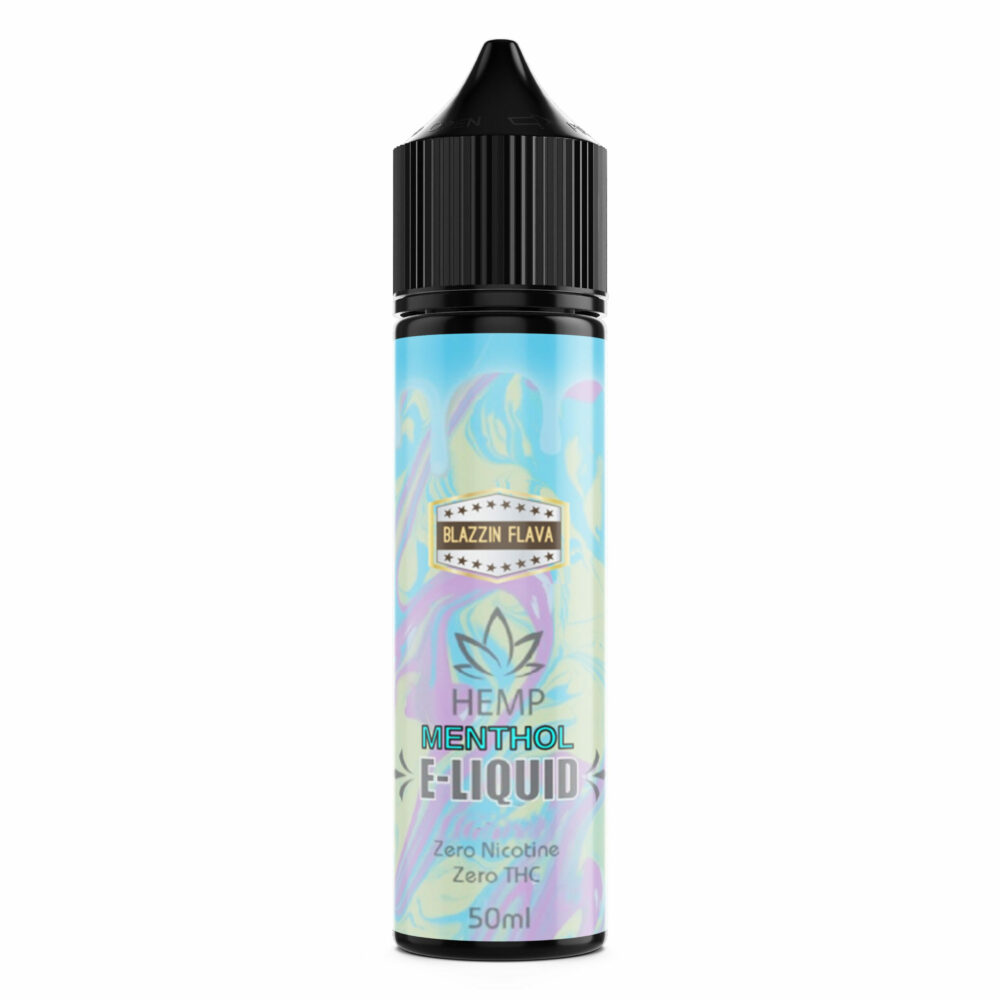 menthol scaled - Blazzin Flava CBD E-Liquid - 4000mg - 50ml - 3 Flavours
