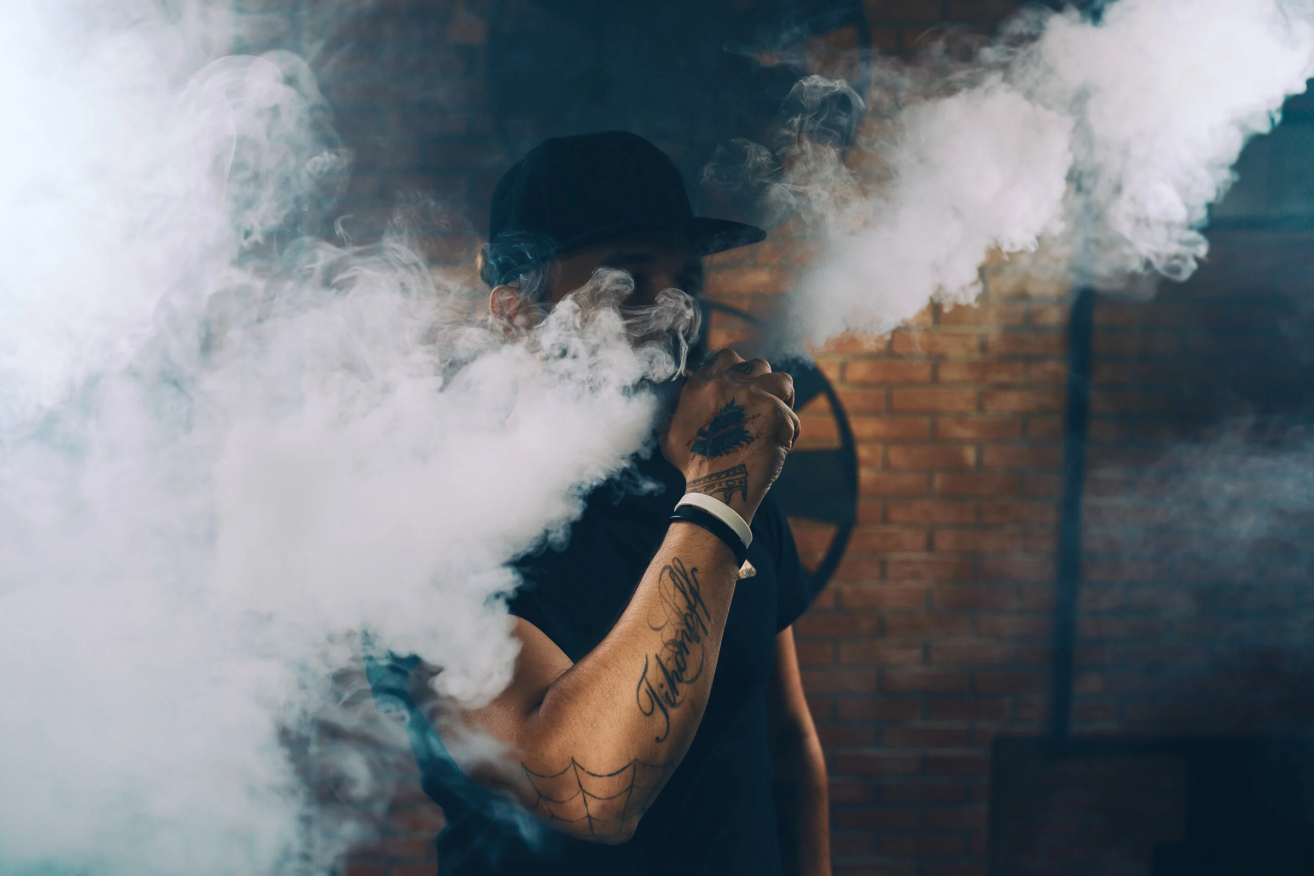 Britishcbd | Leading Supplier Of Cbd &Amp; Hemp Products 50 Man vaping an electronic cigarette pmqyw83 scaled jpg - britishcbd | leading supplier of cbd & hemp products