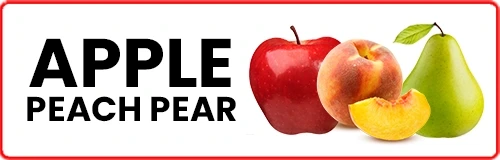 Apple Peach Pear CBD Disposable Button