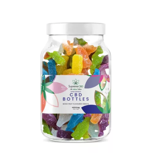 Supreme CBD Bottles CBD Gummies 4800mg