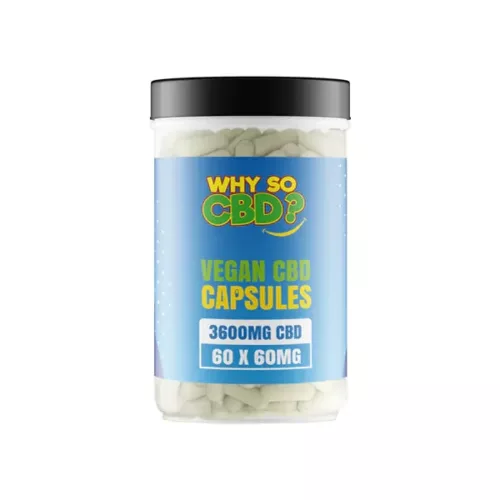 Why so CBD Vegan CBD Capsules 3600mg 60mg BritishCBD