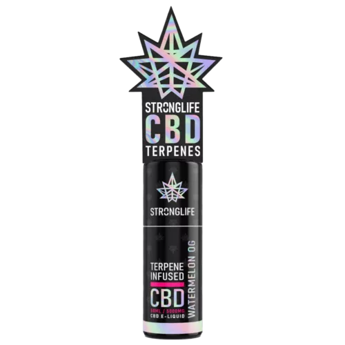 Stronglife – Terpene CBD Vape Juice – 6 Flavours – 3 Strengths – 50ml 11 Watermelon OG Terpene Infused CBD E-Liquid 5000mg