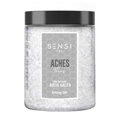 Sensi CBD – 1000mg CBD Bath Salts – 700g 8 Sensi CBD 1000mg CBD Bath Salts Aches N' Pains 700g British CBD