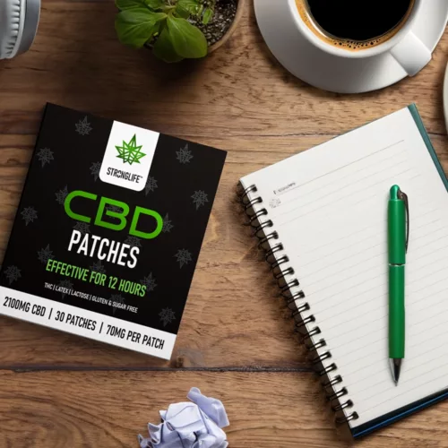 Stronglife - 70mg CBD Patches - 30 Patches - 2100mg 5 Stronglife CBD Patches UK CBD Patches