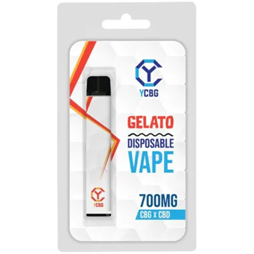 yCBG – Gelato CBD Disposable Vape Pen – 700mg CBD CBG BritishCBD
