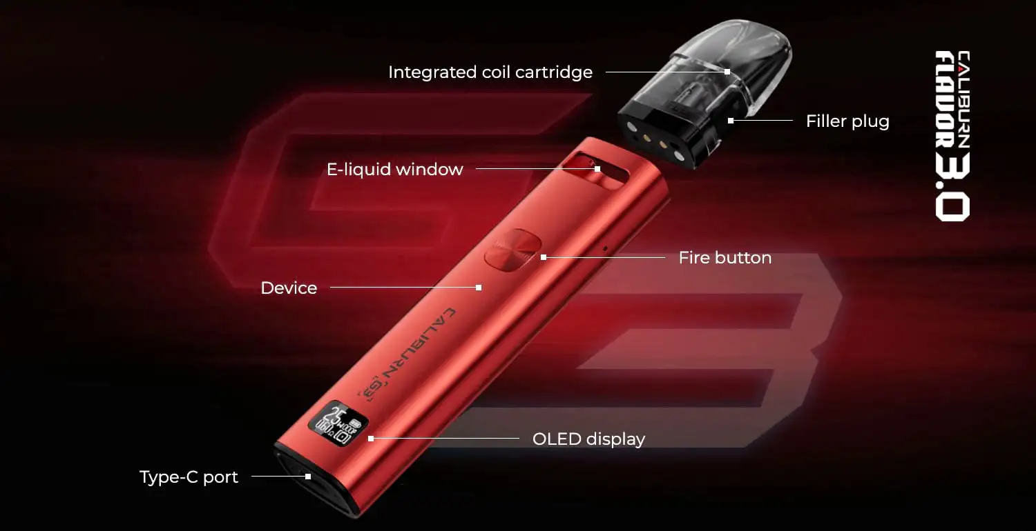 UWELL Caliburn G3 Pod Vape Kit - 6 Colours 15 UWELL Caliburn G3 Pod Vape Kit BritishCBD British CBD