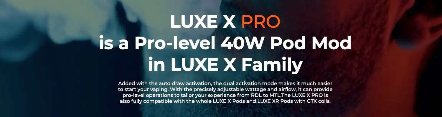 Vaporesso Luxe X Pro Pod Vape Kit 12 Vaporesso Luxe X Pro Pod Vape Kit