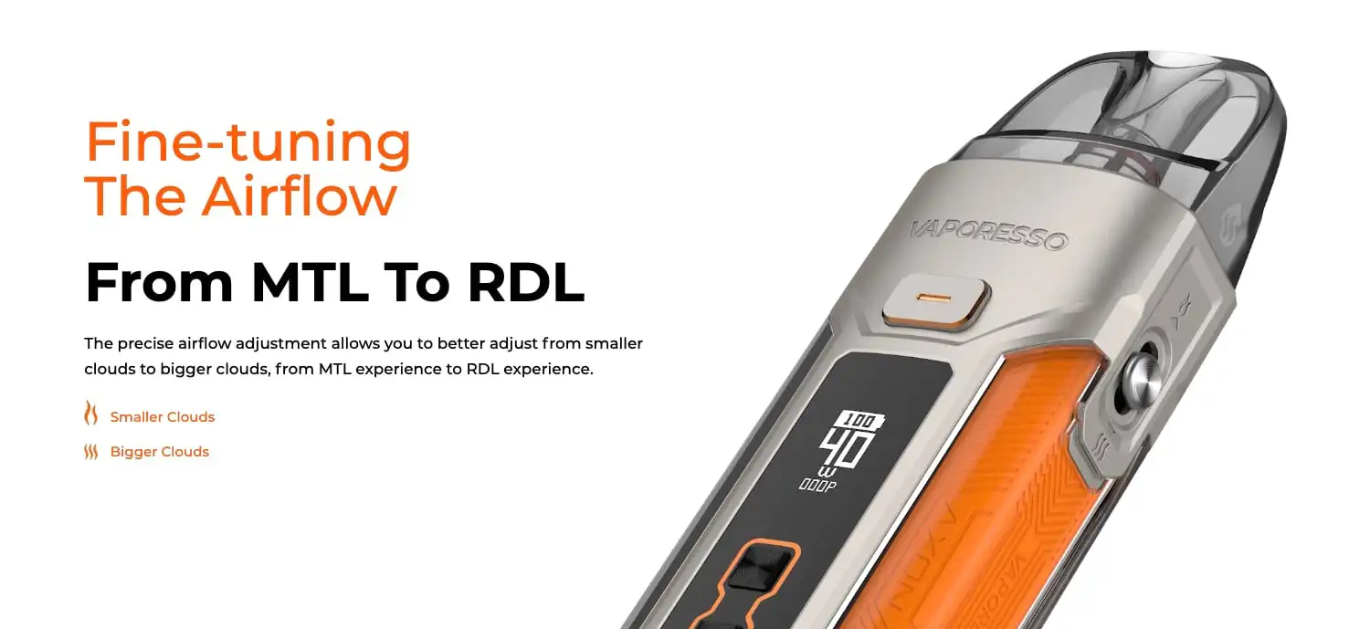 Vaporesso Luxe X Pro Pod Vape Kit 17 Vaporesso Luxe X Pro Pod Vape Kit