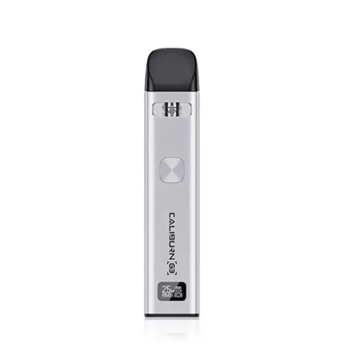 Uwell Caliburn G3 Pod Vape Kit Silver British CBD BritishCBD