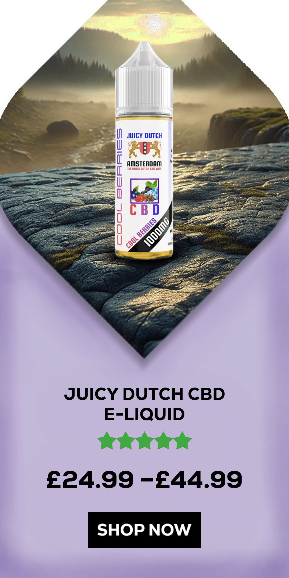 BritishCBD | Leading Supplier of CBD & Hemp Products 33 Juicy Dutch CBD Vape Juice CBD E-Liquid