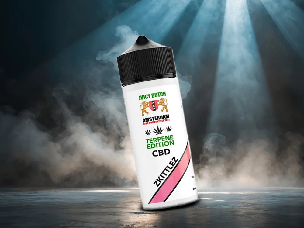JUICY DUTCH E LIQUID min opt - BritishCBD | Leading Supplier Of CBD & Hemp Products