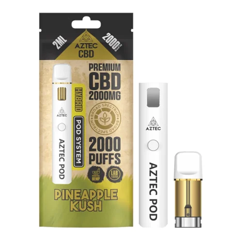 Aztec CBD Pod System 2000MG Pineapple Kush