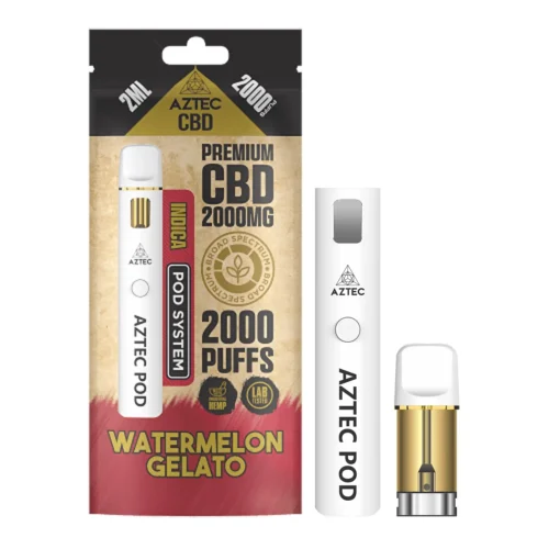 Aztec CBD Pod System 2000MG Watermelon Gelato