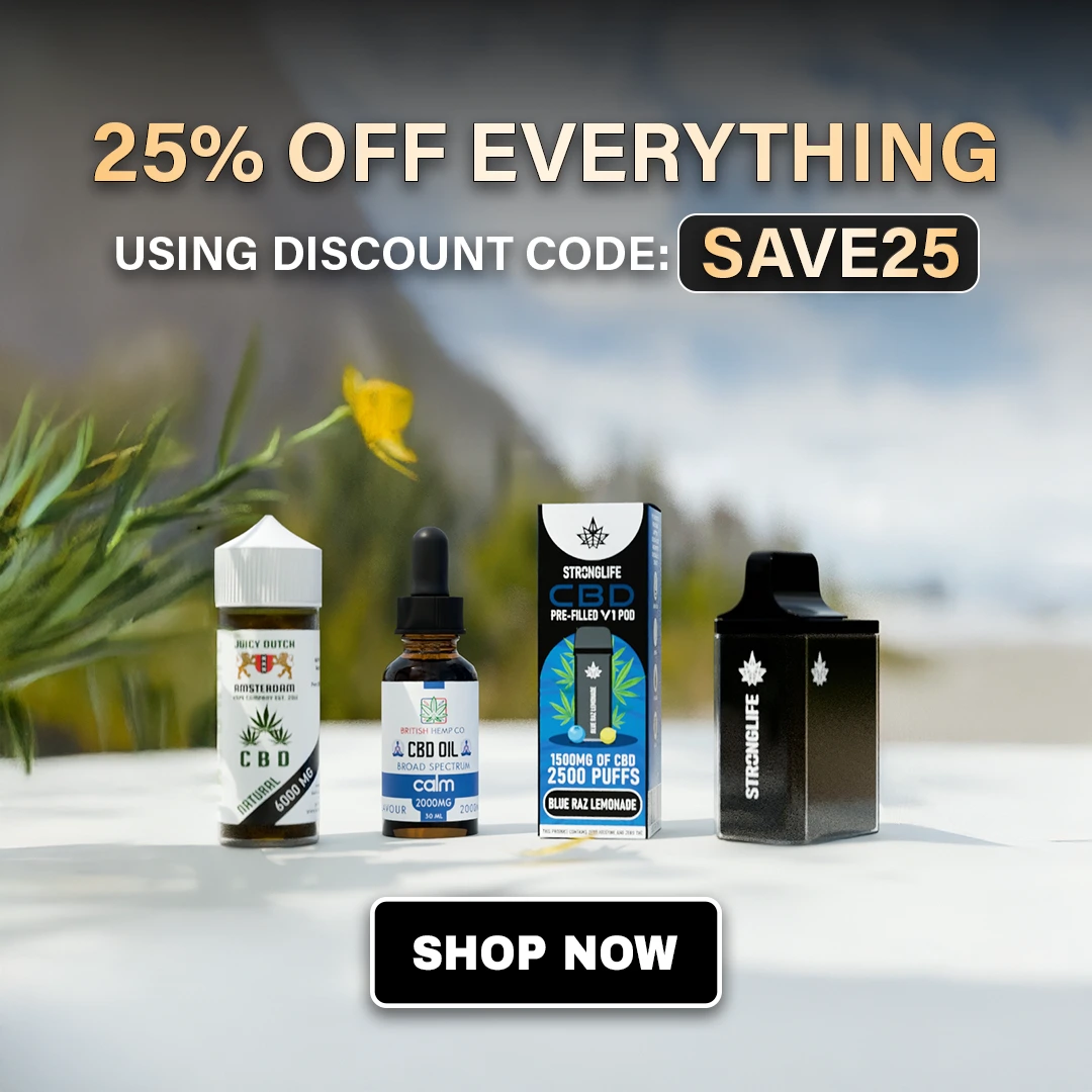 British CBD brands 30 CBD gummies CBD oils CBD e liquids CBD pod devices