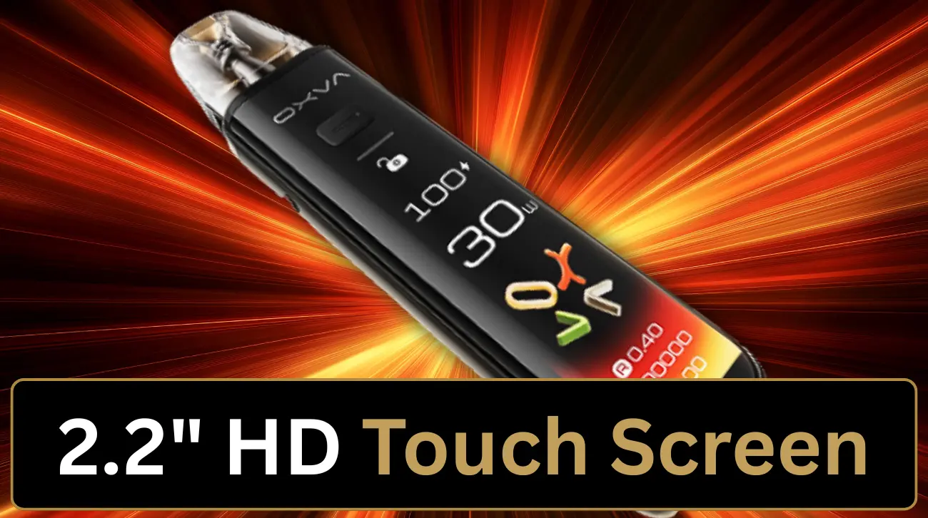 OXVA Xlim 3 Ultra touchscreen pod vape kit